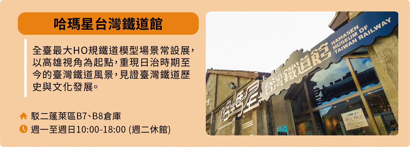 哈瑪星台灣鐵道館照片